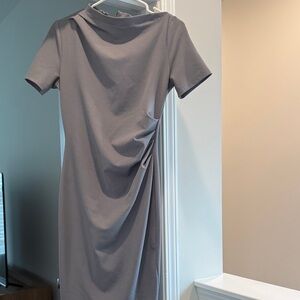 Elegant Gray Women's Dress